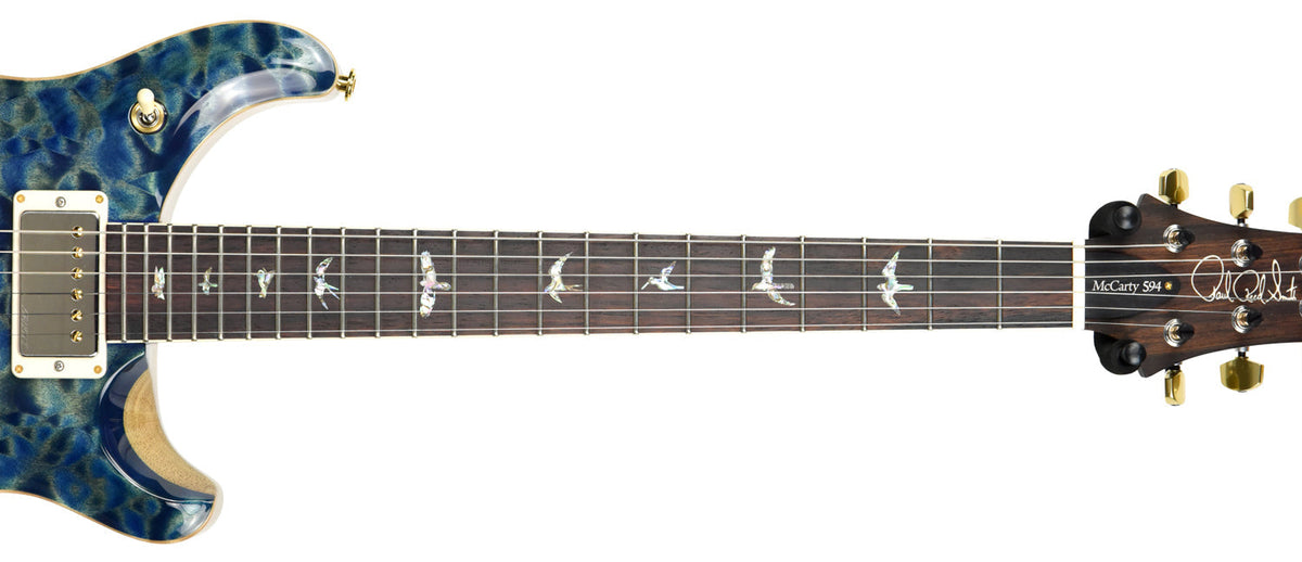 PRS Wood Library McCarty 594 Semi Hollow in River Blue 18261037