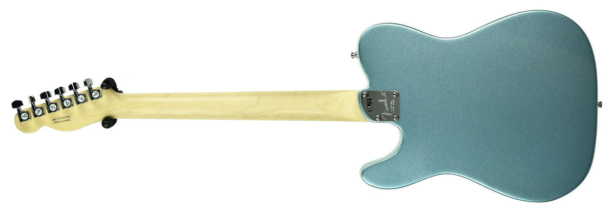 Fender American Elite Telecaster Thinline in Mystic Ice Blue US19072981