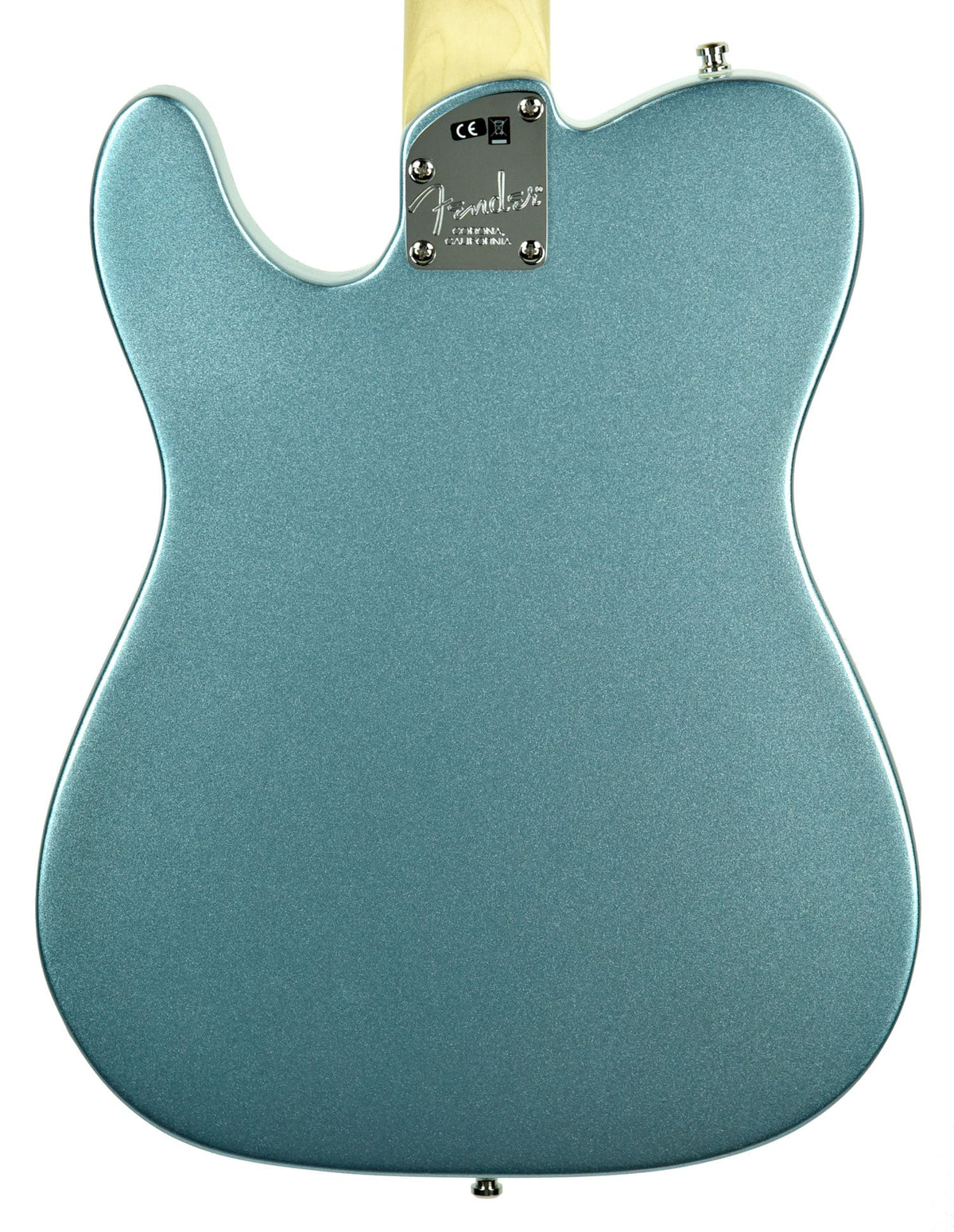 Fender American Elite Telecaster Thinline in Mystic Ice Blue US19072981