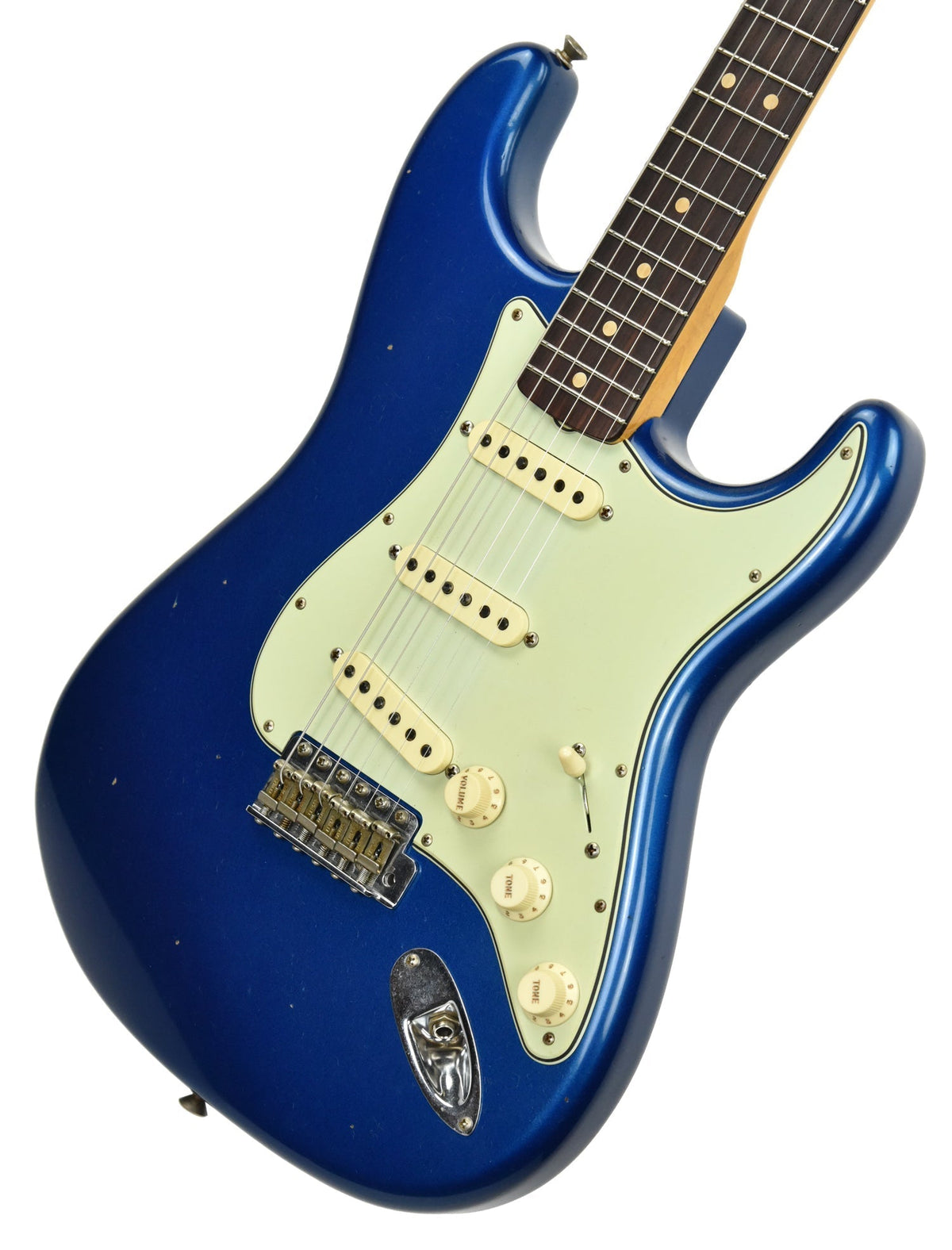 Fender Custom Shop 1963 Stratocaster Journeyman Relic in Aqua Marine Metallic R90637