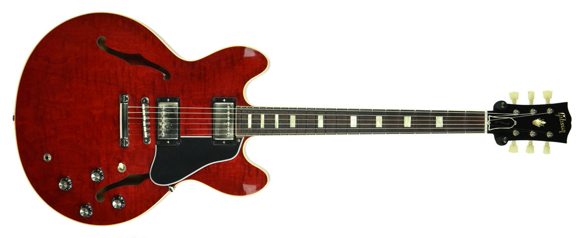 Used 2015 Gibson Wildwood '63 ES-335 Reissue Figured in VOS Cherry 51427