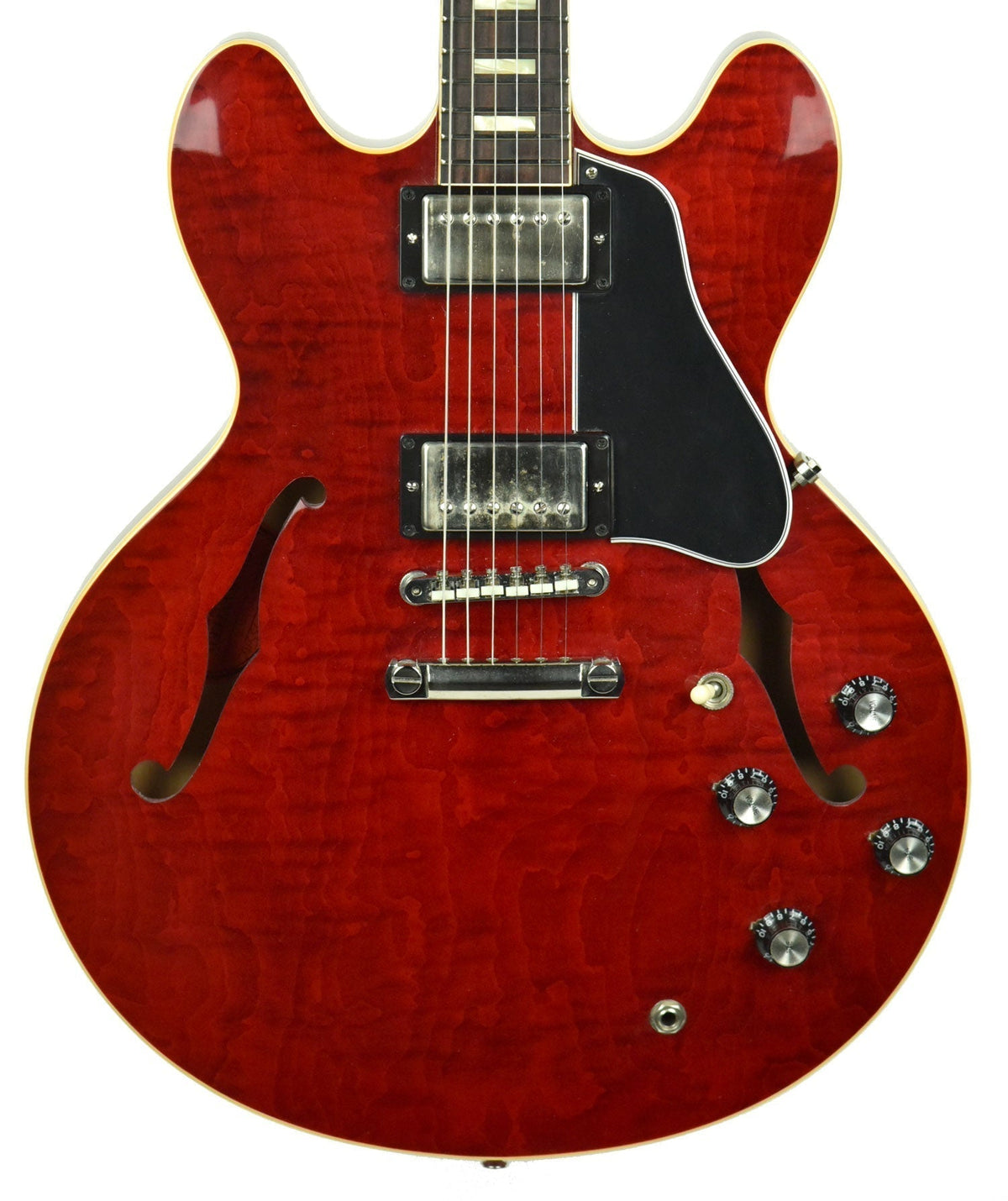 Used 2015 Gibson Wildwood '63 ES-335 Reissue Figured in VOS Cherry 51427