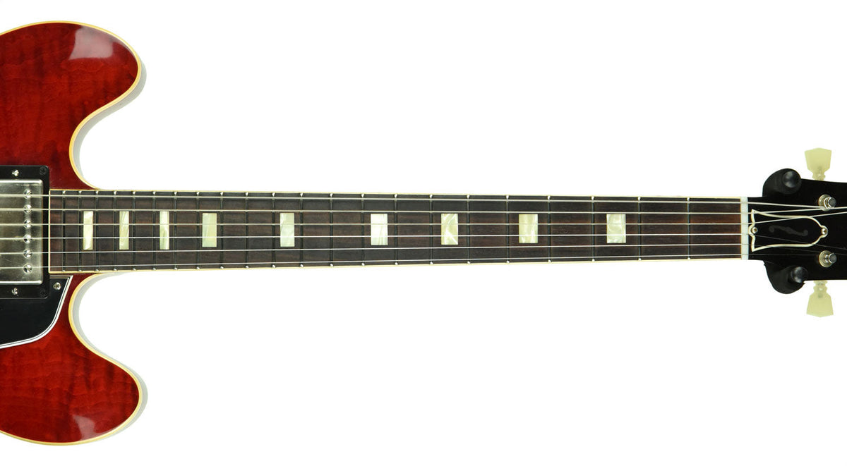 Used 2015 Gibson Wildwood '63 ES-335 Reissue Figured in VOS Cherry 51427