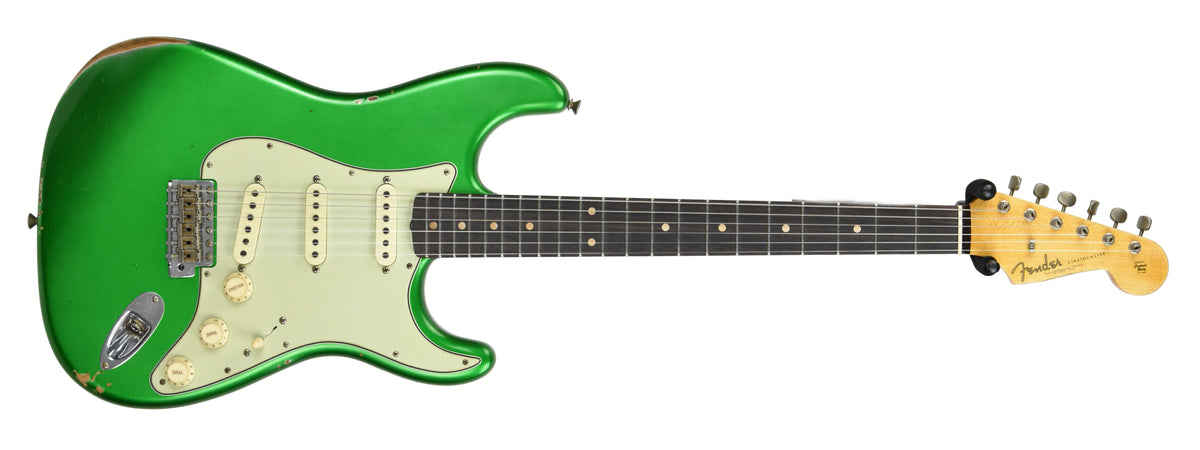 Fender Custom Shop 1961 Stratocaster Relic Candy Apple Green CZ537964