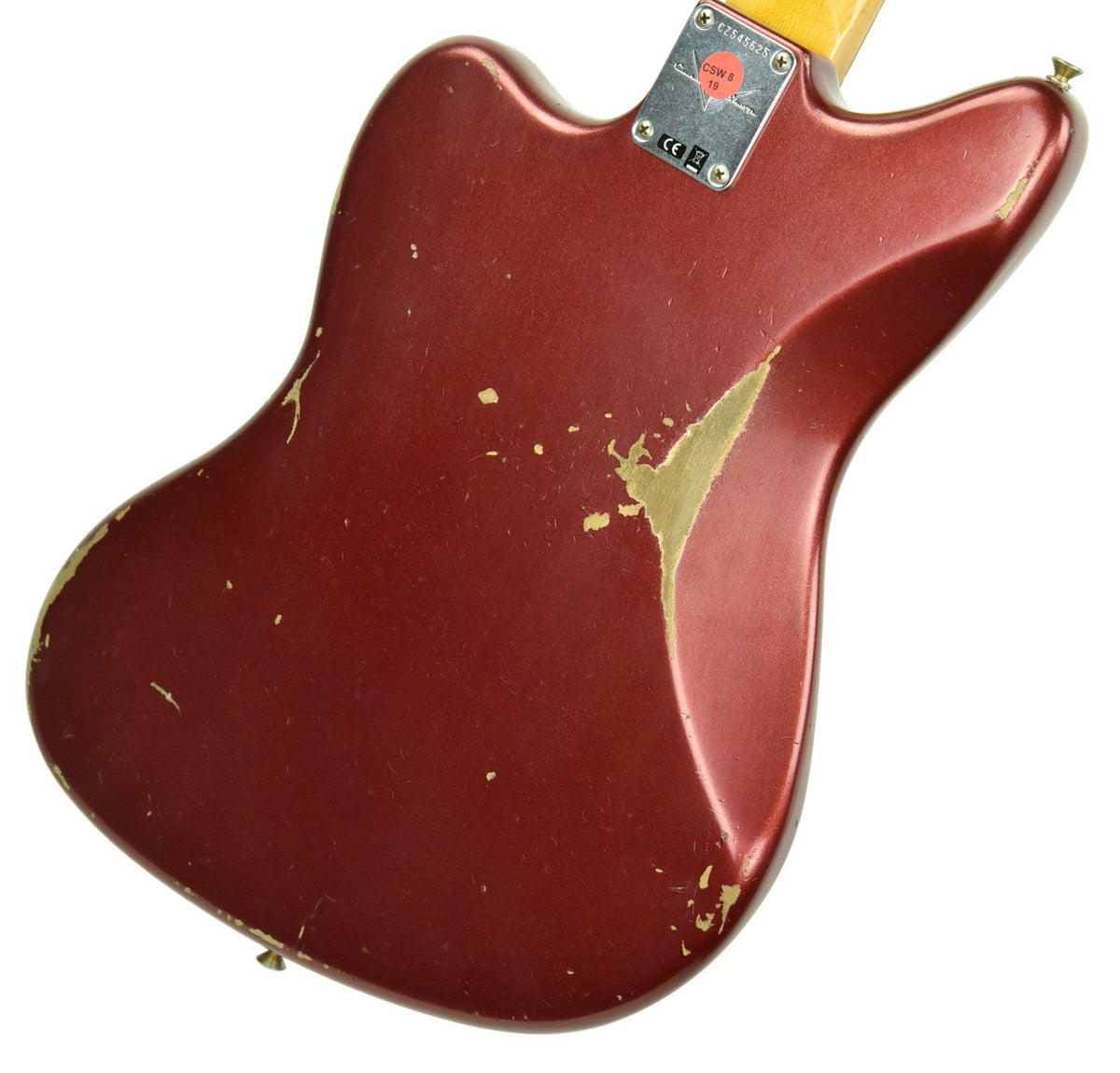 Fender Custom Shop LTD 65 Jazzmaster Journeyman Relic in Aged Firemist Red CZ545625