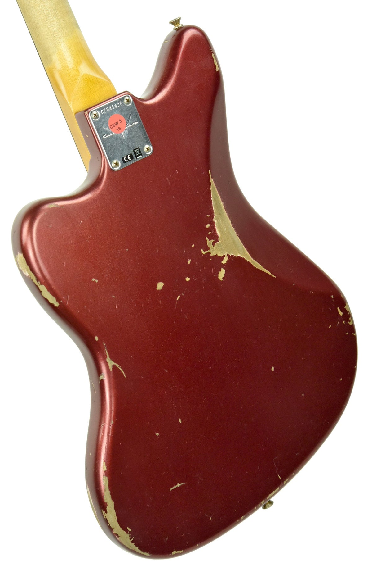 Fender Custom Shop LTD 65 Jazzmaster Journeyman Relic in Aged Firemist Red CZ545625