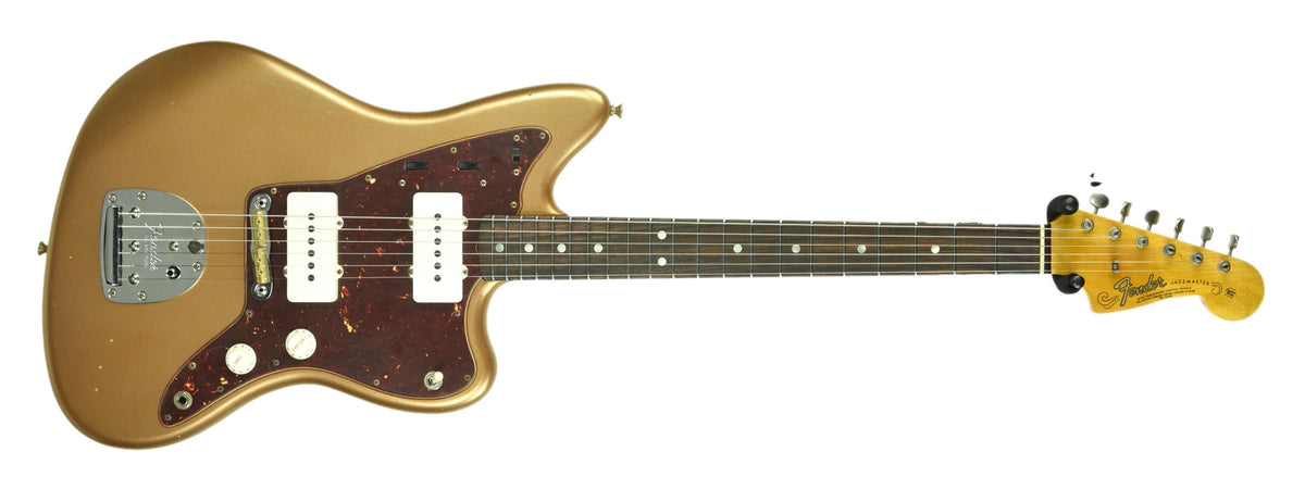 Fender Custom Shop LTD 65 Jazzmaster Journeyman Relic in Aged Firemist Gold CZ543806