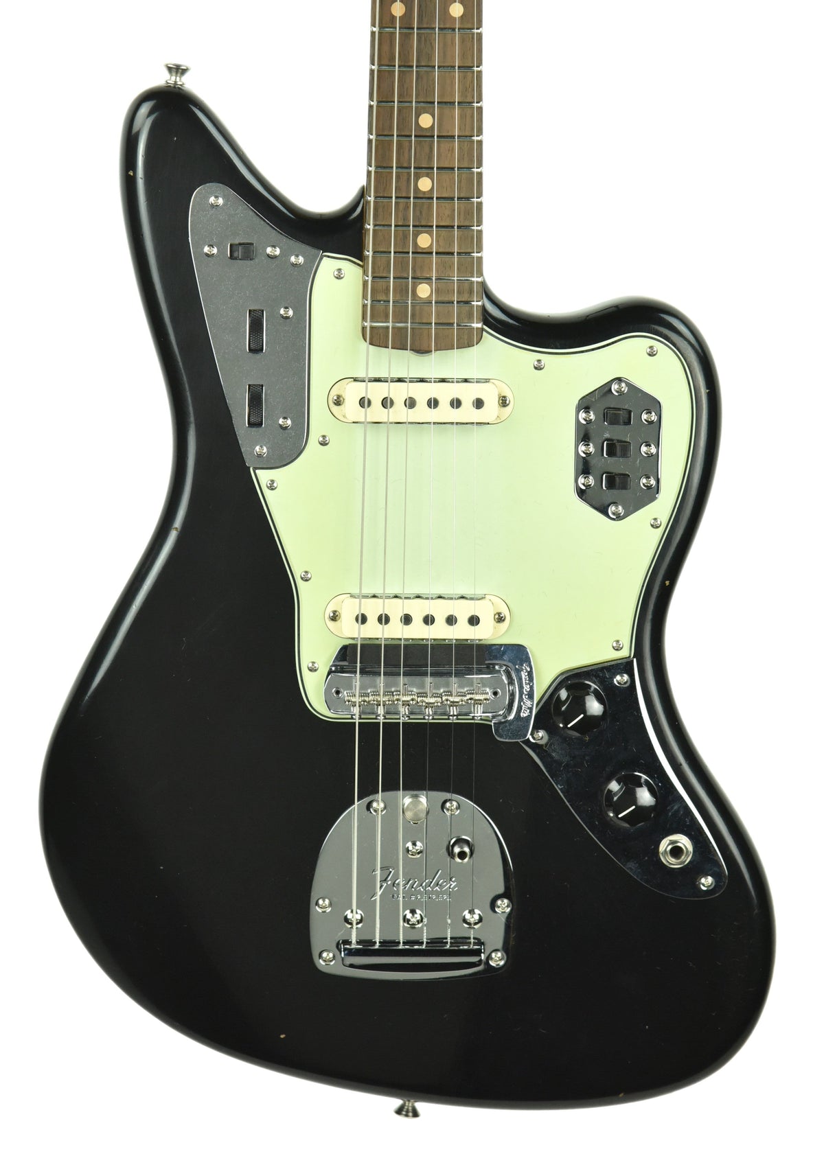 Fender Custom Shop 62 Jaguar in Journeyman Relic Black CZ542970