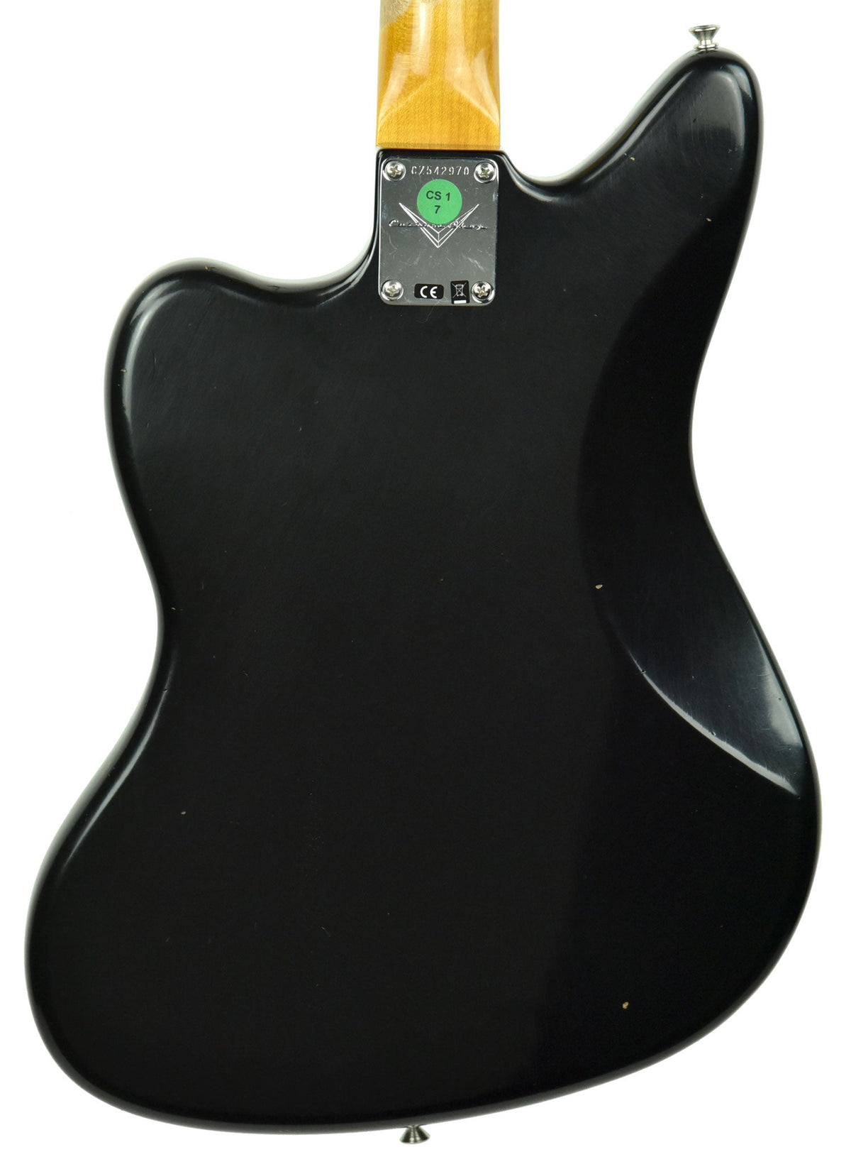 Fender Custom Shop 62 Jaguar in Journeyman Relic Black CZ542970