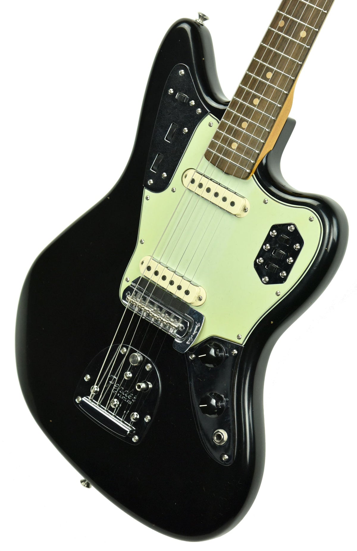 Fender Custom Shop 62 Jaguar in Journeyman Relic Black CZ542970