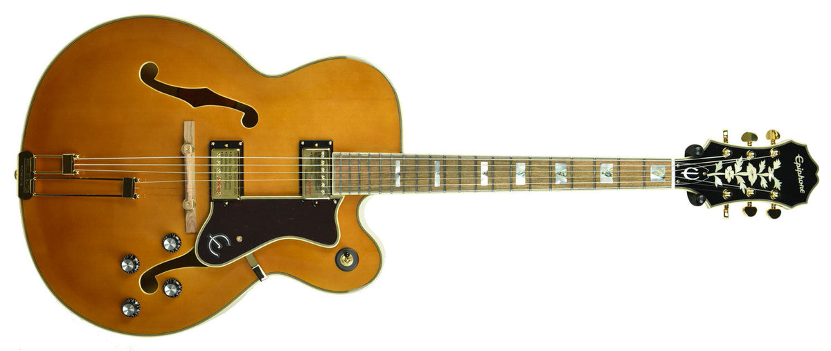 Epiphone Broadway Archtop Electric Guitar in Vintage Natural 19091506260