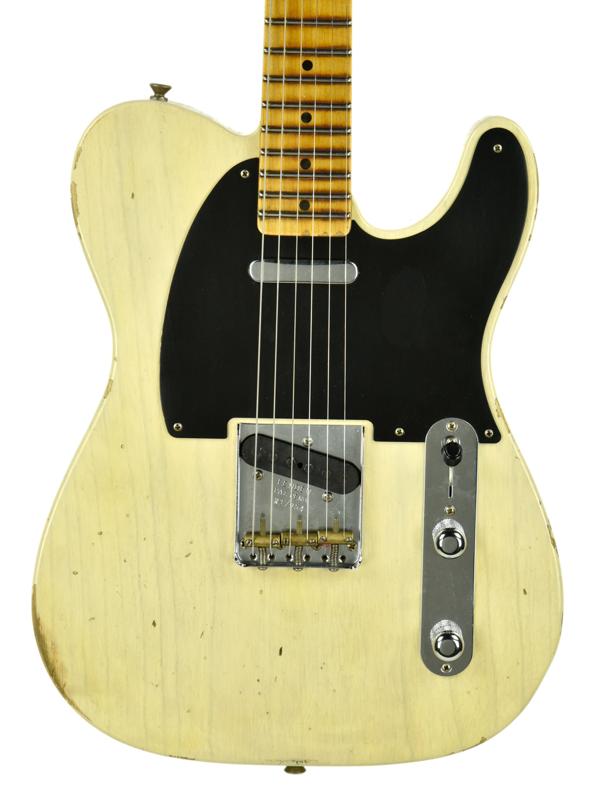 Fender Custom Shop 1 Piece Ash Body Telecaster Relic R17954