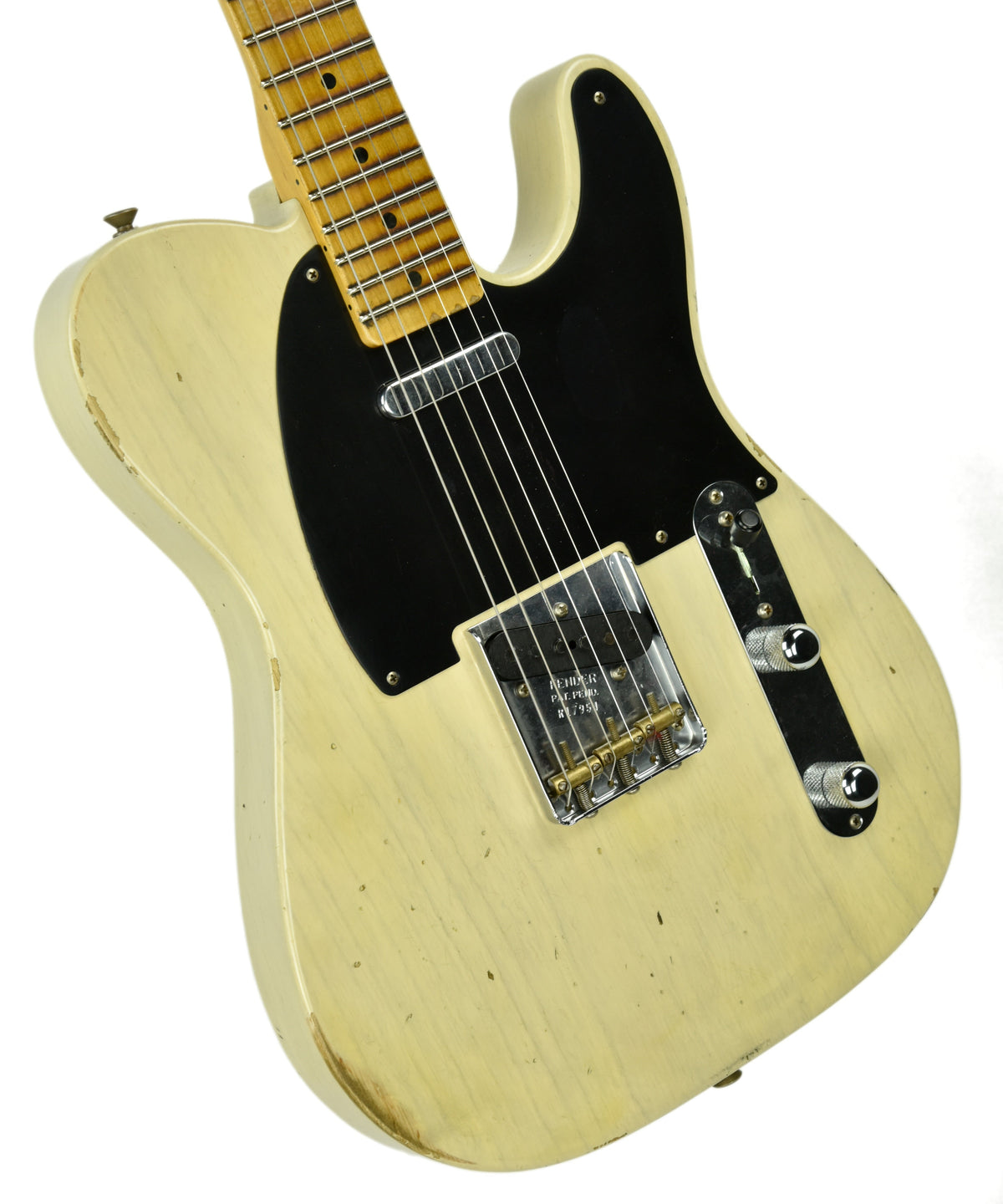 Fender Custom Shop 1 Piece Ash Body Telecaster Relic R17954