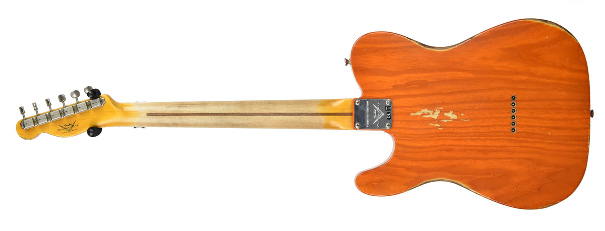 Fender Custom Shop Namm Limited 52 Telecaster in Sunset Orange Trans R18244