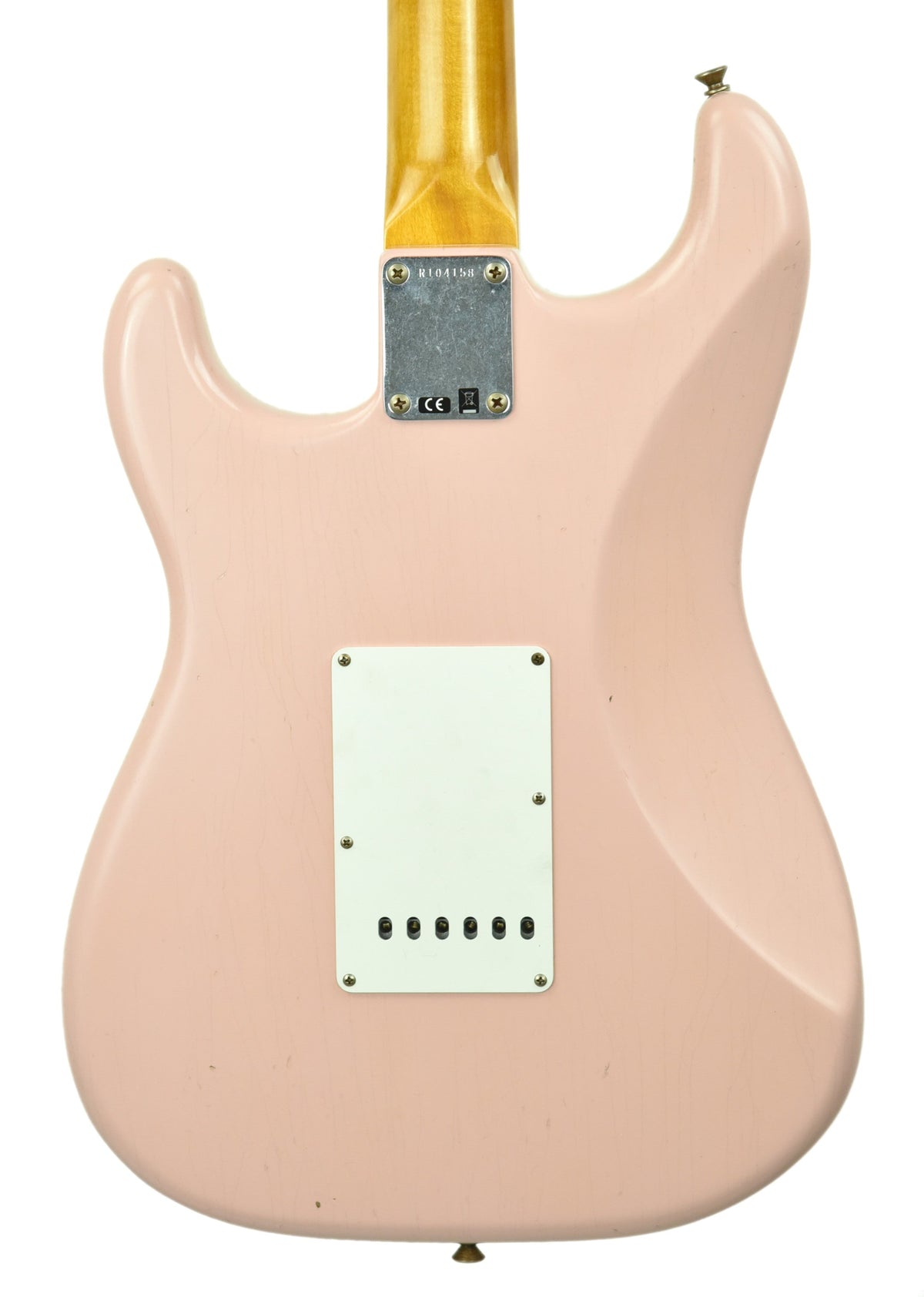 Fender Custom Shop 63 Stratocaster Journeyman Relic in Shell Pink R104158