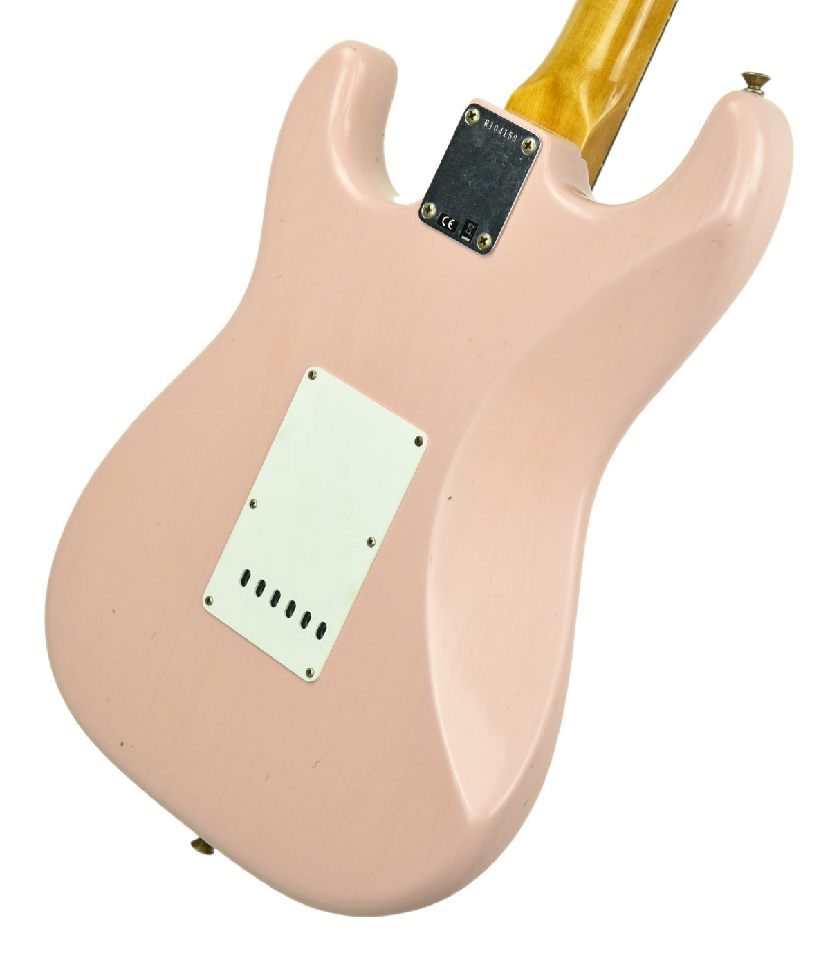 Fender Custom Shop 63 Stratocaster Journeyman Relic in Shell Pink R104158