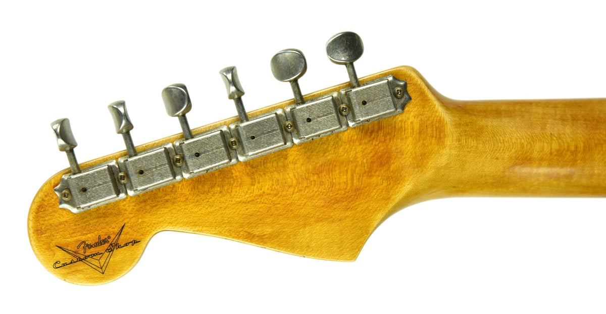 Fender Custom Shop 63 Stratocaster Journeyman Relic in Shell Pink R104158