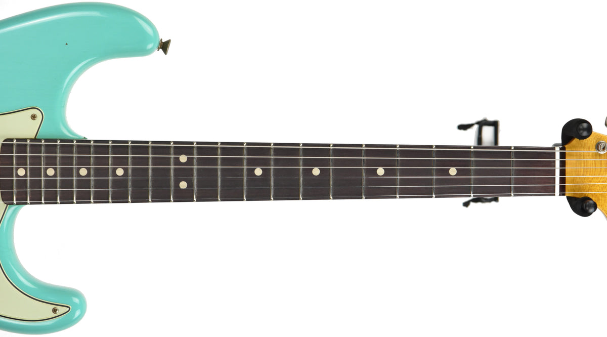 Fender Custom Shop 1963 Stratocaster Journeyman Relic in Seafoam Green R93242