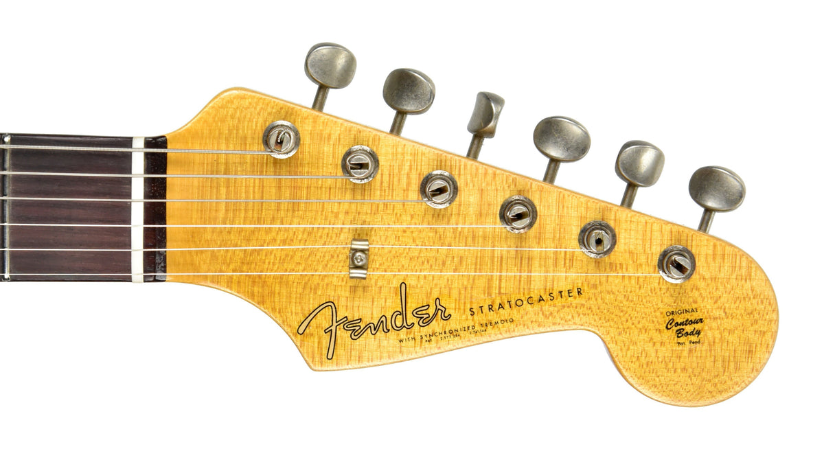 Fender Custom Shop 1963 Stratocaster Journeyman Relic in Seafoam Green R93242