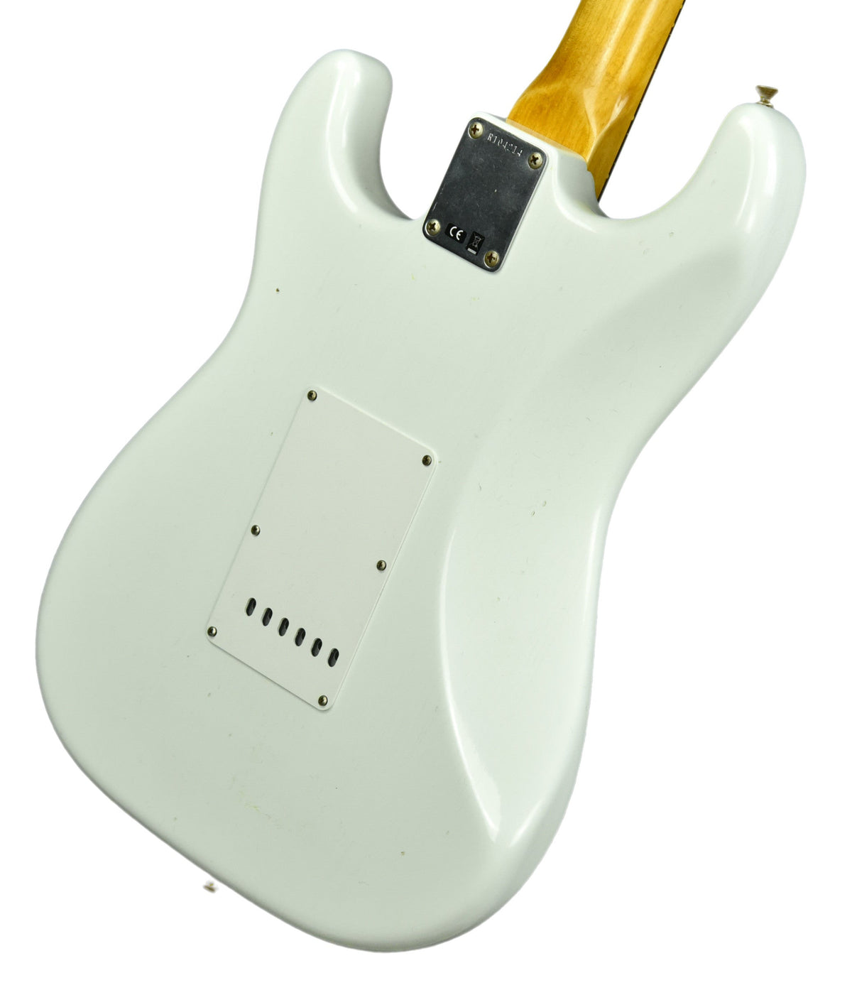 Fender Custom Shop 63 Stratocaster Journeyman Relic in Olympic White R104214