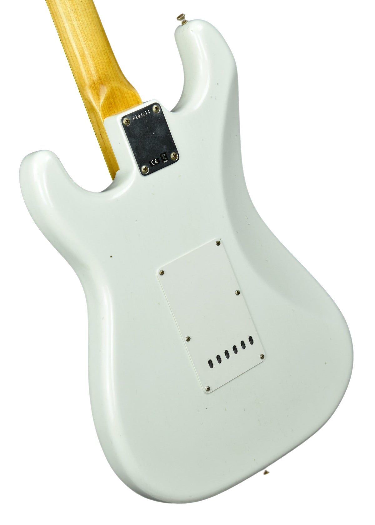 Fender Custom Shop 63 Stratocaster Journeyman Relic in Olympic White R104214