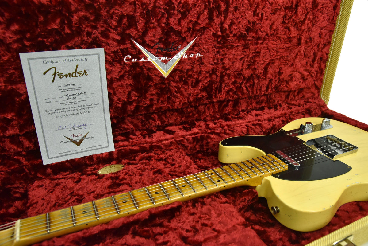 Fender Custom Shop 51 Nocaster Relic in Faded Nocaster Blonde R102611