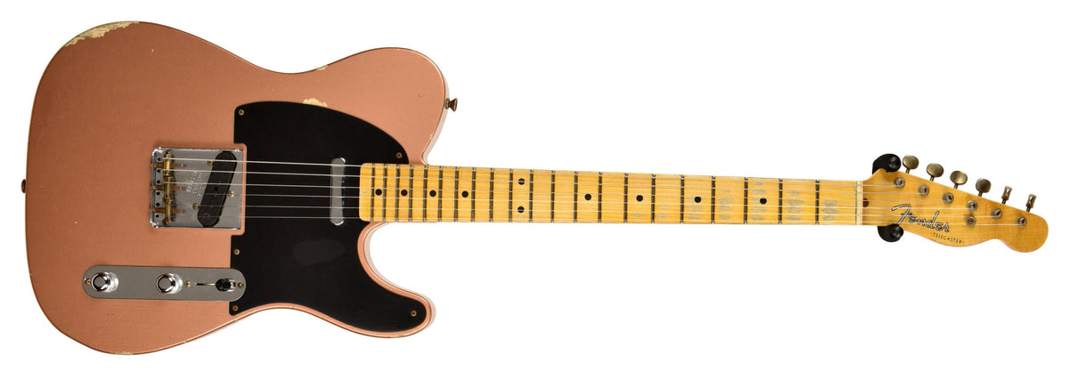 Fender Custom Shop 50s Telecaster Relic 1 Piece Ash in Copper R108599