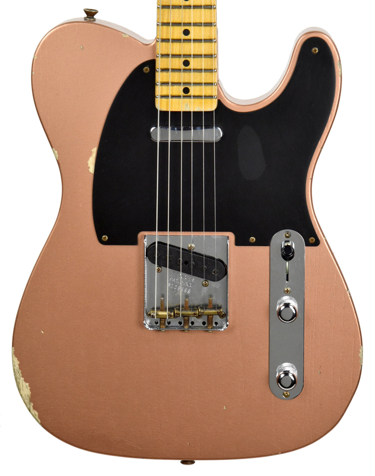 Fender Custom Shop 50s Telecaster Relic 1 Piece Ash in Copper R108599