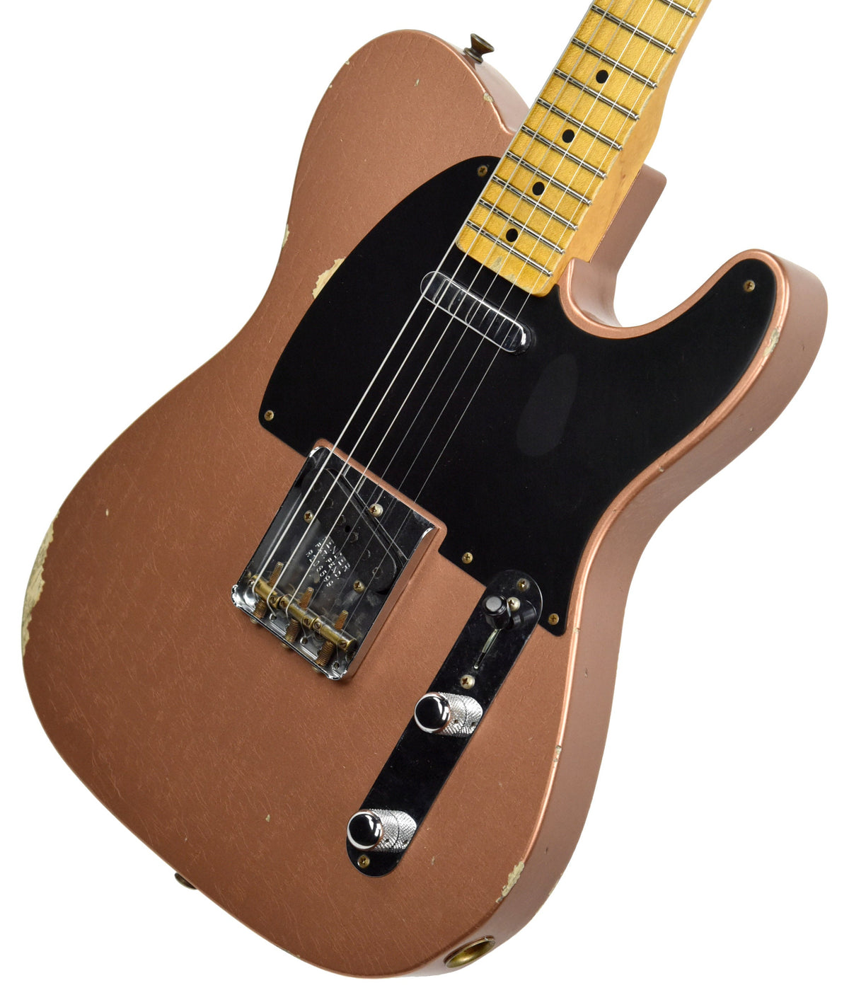 Fender Custom Shop 50s Telecaster Relic 1 Piece Ash in Copper R108599