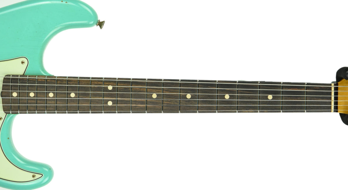 Fender Custom Shop 63 Stratocaster Journeyman Relic Seafoam Green R104068