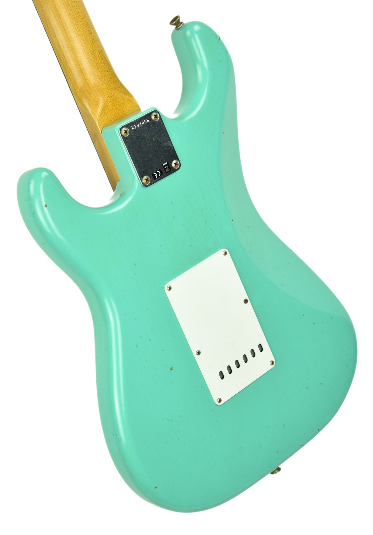 Fender Custom Shop 63 Stratocaster Journeyman Relic Seafoam Green R104068