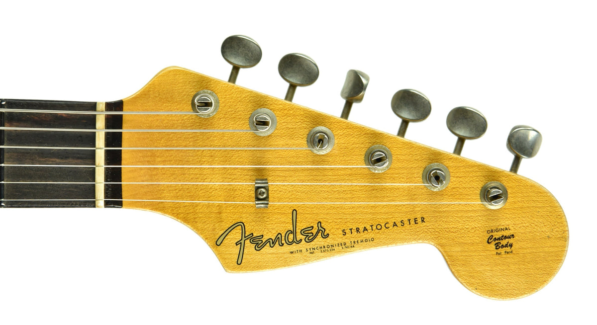 Fender Custom Shop 63 Stratocaster Journeyman Relic Seafoam Green R104068
