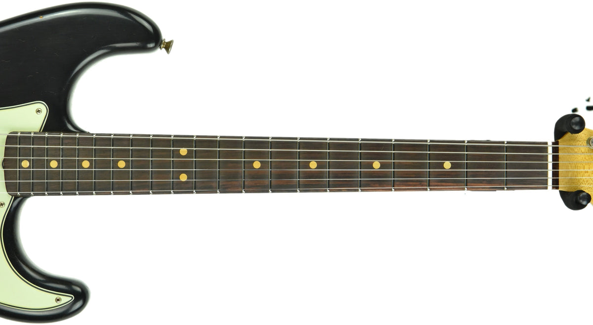 Fender Custom Shop 63 Stratocaster Journeyman Relic in Black R104066
