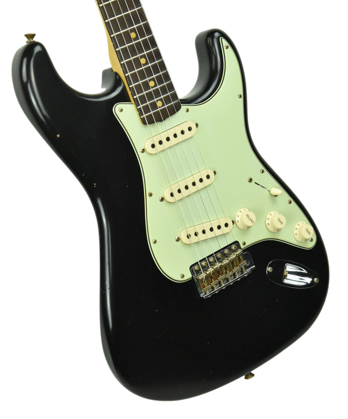 Fender Custom Shop 63 Stratocaster Journeyman Relic in Black R104066