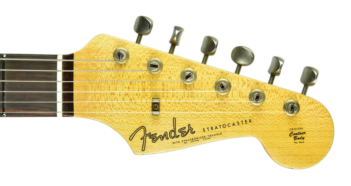 Fender Custom Shop 63 Stratocaster Journeyman Relic in Black R104066