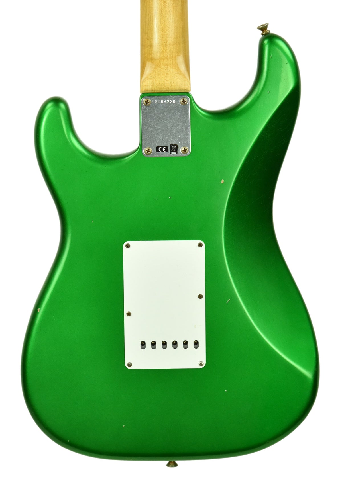 Fender Custom Shop 63 Stratocaster Journeyman Relic in Candy Green R104220