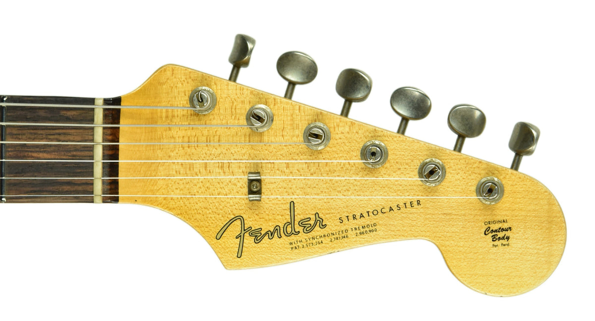 Fender Custom Shop 63 Stratocaster Journeyman Relic in Candy Green R104220