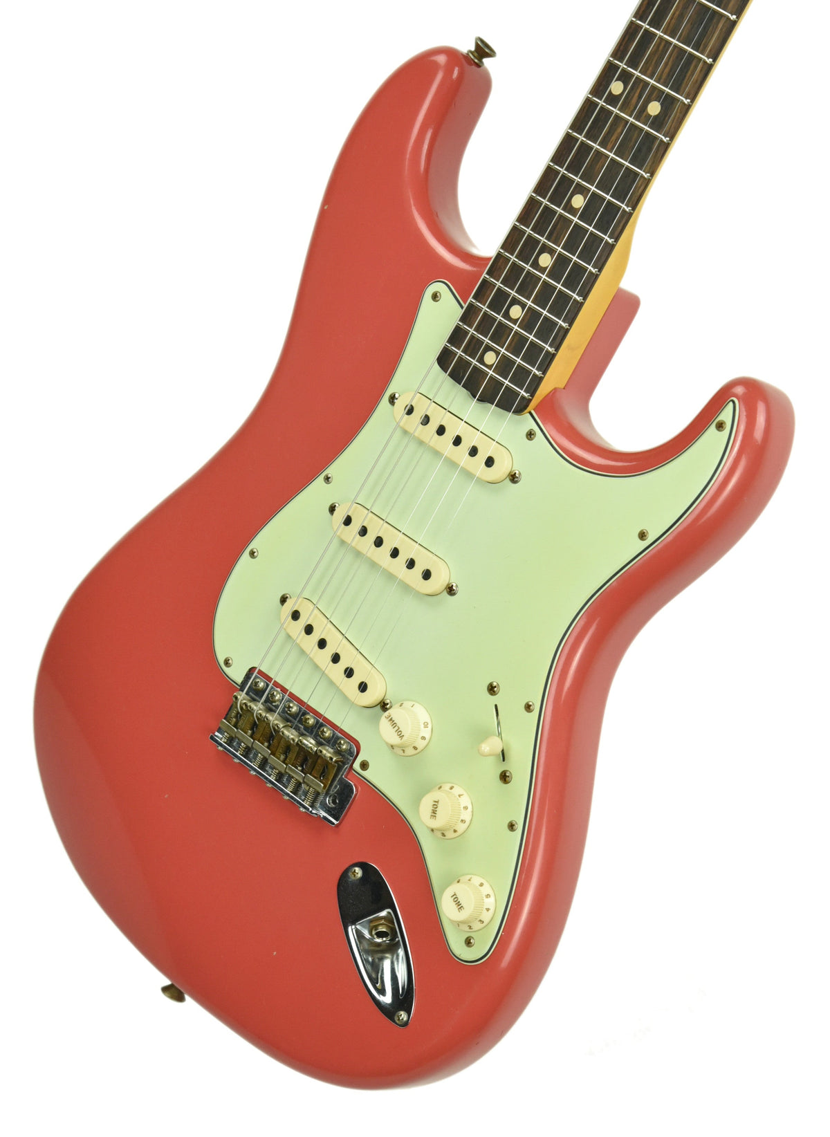 Fender Custom Shop 63 Stratocaster Journeyman Relic in Fiesta Red R104180