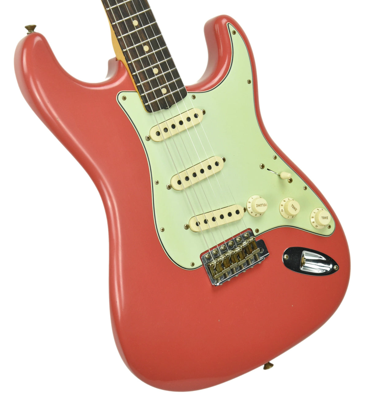 Fender Custom Shop 63 Stratocaster Journeyman Relic in Fiesta Red R104180