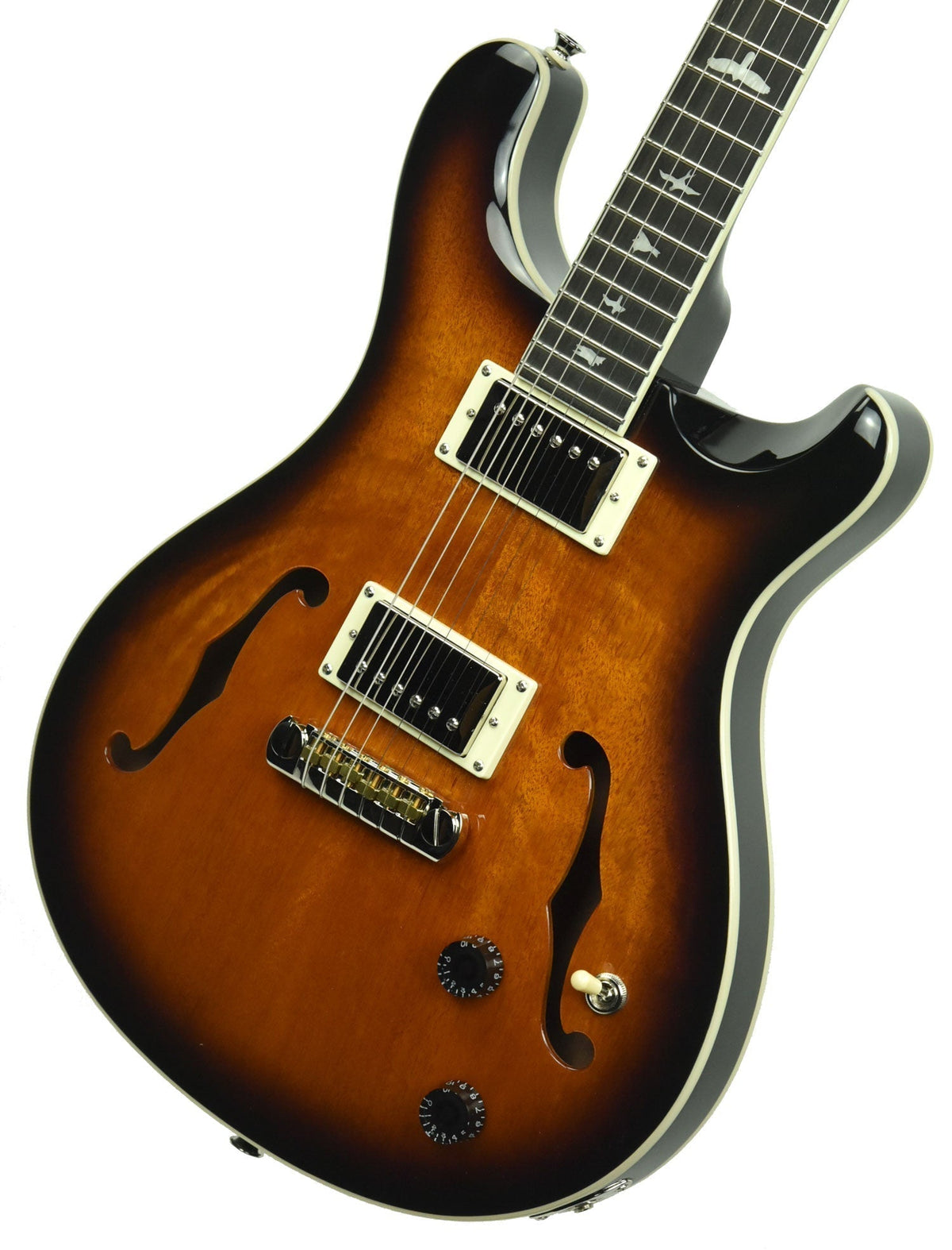 PRS SE Hollowbody Standard in McCarty Tobacco Burst C07258