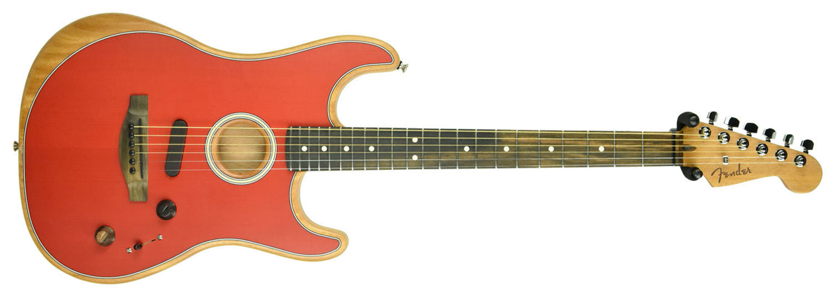Fender American Acoustasonic Stratocaster in Dakota Red US199252
