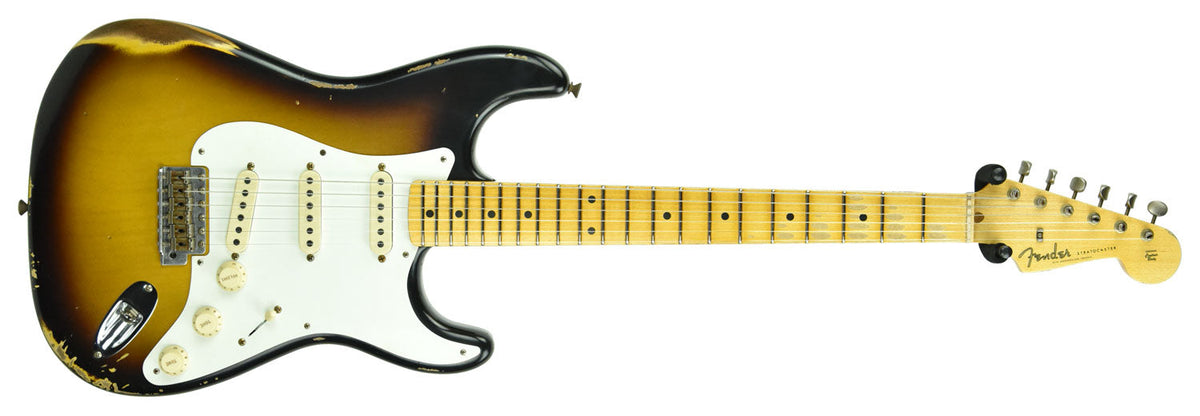 Fender Custom Shop 1957 Stratocaster Relic in Two Tone Sunburst R104037