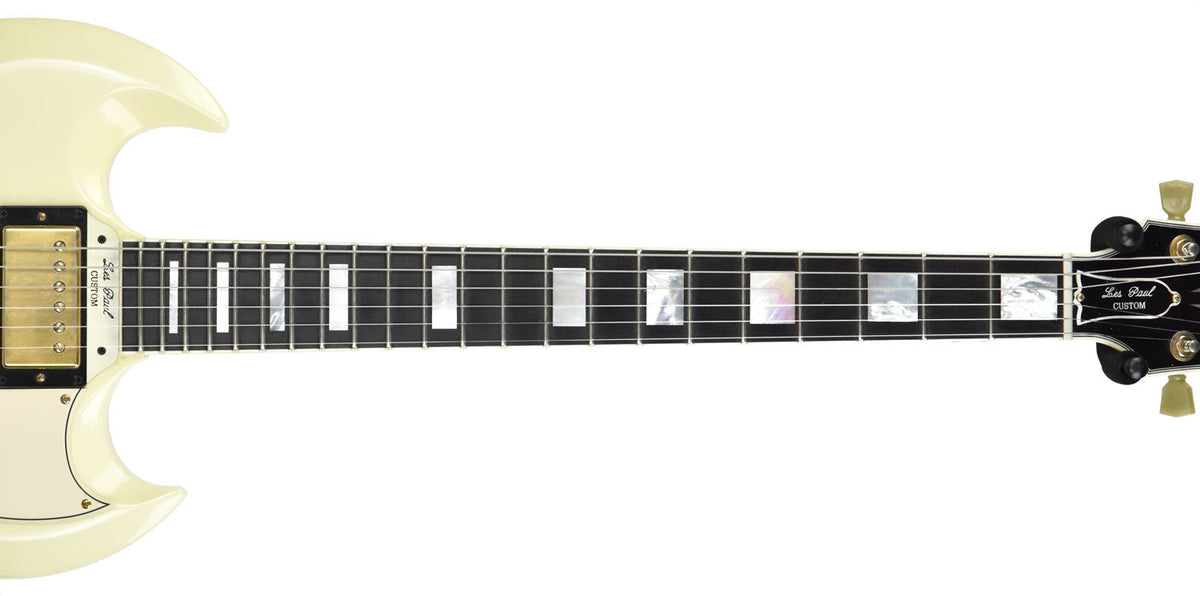 Used Gibson VOS SG Custom in Aged White 070991