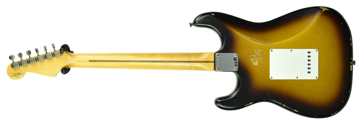 Fender Custom Shop 1957 Stratocaster Relic in Two Tone Sunburst R104037