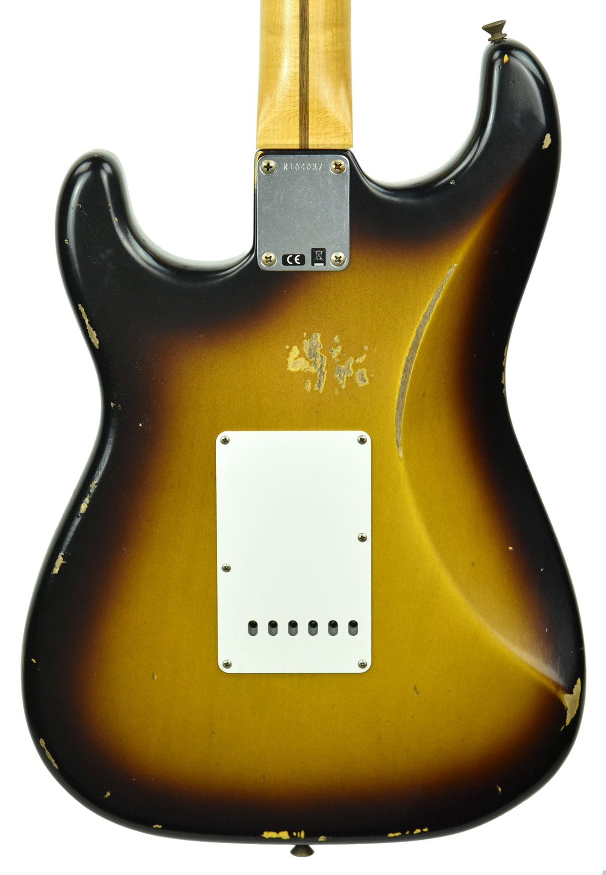 Fender Custom Shop 1957 Stratocaster Relic in Two Tone Sunburst R104037