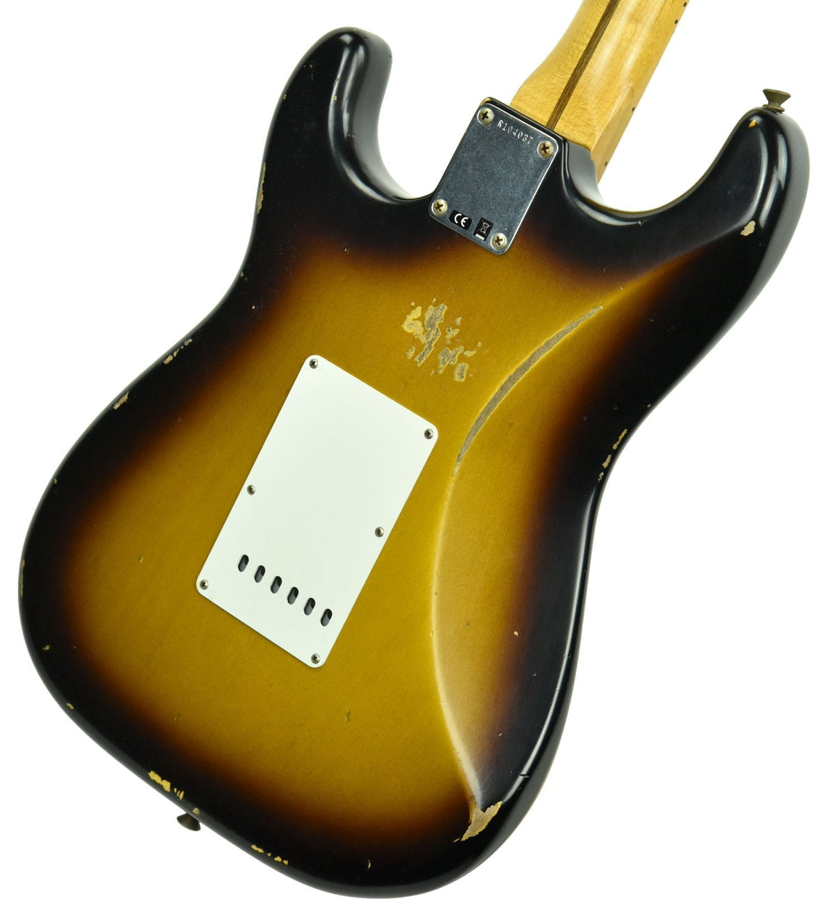 Fender Custom Shop 1957 Stratocaster Relic in Two Tone Sunburst R104037