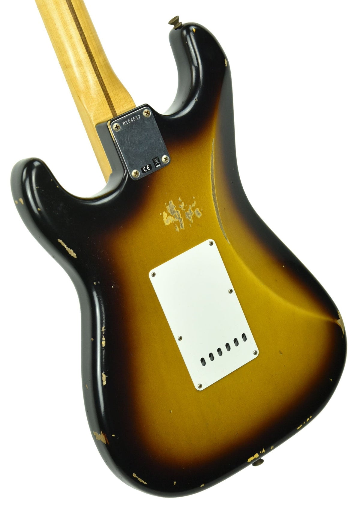 Fender Custom Shop 1957 Stratocaster Relic in Two Tone Sunburst R104037