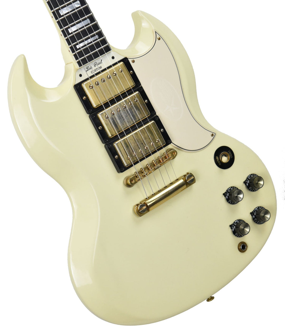 Used Gibson VOS SG Custom in Aged White 070991