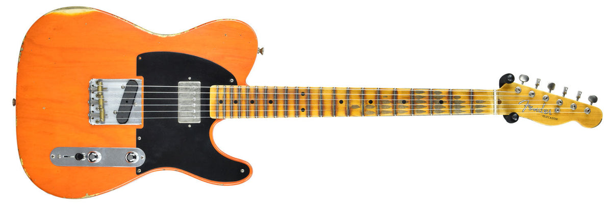 Fender Custom Shop NAMM 52 HS Tele Relic in Sunset Orange Transparent R98030