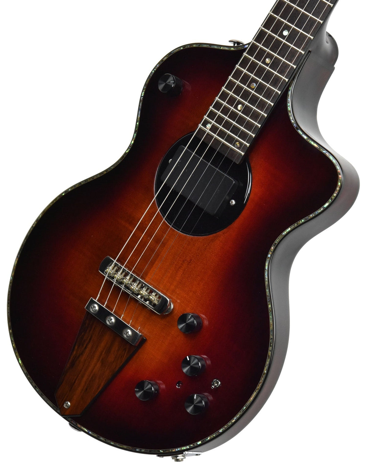 USED Rick Turner Model 1 Deluxe in Sunburst 062352